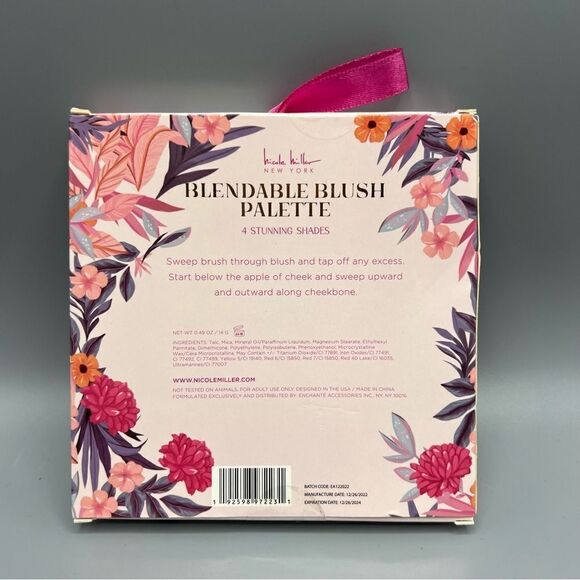 Nicole Miller Blendable Blush Palette 4 Shades - Picture 2 of 4